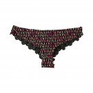 NWOT XOXO One Love Women`s Underwear Panties Black Lace Size L NWOT XOXO One Love Women`s Underwear Panties Black Lace Size L