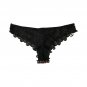 NWOT XOXO One Love Women`s Underwear Panties Black Lace Size L
