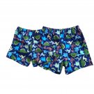Baby boys infant shorts swimwear 2 PCs lot, 3-6m and 6-9 m blue dinosaur Baby boys infant shorts swimwear 2 PCs lot, 3-6m and 6-9 m blue dinosaur