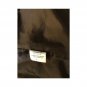 Oudilai Women`s Hooded Jacket 100% Cotton Dark Brown Zipper Up Sz 38 Eu France