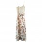 J for Justify white lace floral summer maxi dress L