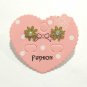Flower Stud Earrings Yellow Rhinestones Silver Plated Women Girls  Jewelry