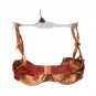 Vintage Billet Women`s Bra Orange With Embroidery No size