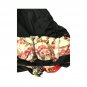 Boomode Women`s Floral Dress Black White Red Mini  Bodycon S