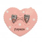 Yes No Heart Stud Earrings Sterling Silver Plated Dainty Fashion Jewelry Gift Yes No Heart Stud Earrings Sterling Silver Plated Dainty Fashion Jewelry Gift