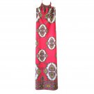 Winwin apparel maxi floral red dress sleeveless M