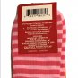 Crew Women/Girls Socks Pink Red Fox, Size 5-9