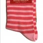 Crew Women/Girls Socks Pink Red Fox, Size 5-9