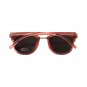 Women`s Sunglasses Orange Red Frame Golden Lens 100% UV