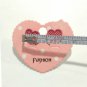 Pink Red Acrylic Heart Stud Earrings Dainty Fashion Jewelry Gift Women Men