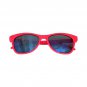 Women`s Red Frame Sunglasses Dark Lenses