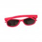Women`s Red Frame Sunglasses Dark Lenses