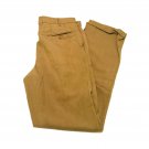 Vintage Glou Collection Men`s Suit Pants Elegant Tan Sand 100% Wool 46/40 Greek