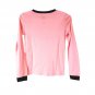 Extremely Me light pink girls top blouse long sleeve crown print 14/16