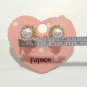 Faux Pearl Rhinestone Flower Stud Earrings Yellow Gold Plated Dainty Jewelry