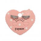 Winged Heart Stud Earrings Silver Plated Women Men Unisex Gift Fashion Jewelry Winged Heart Stud Earrings Silver Plated Women Men Unisex Gift Fashion Jewelry