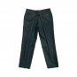 Vintage Covarra Men`s Suit Dress Pleated Pants Black Size 36x30