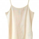 Women's beige cream Tank Top T-shirt Tee size S Small Women's beige cream Tank Top T-shirt Tee size S Small
