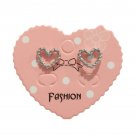 Sterling silver plated Heart Stud Earrings Dainty Fashion Jewelry Gift Women Sterling silver plated Heart Stud Earrings Dainty Fashion Jewelry Gift Women