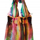 Lucy Paris Backless Tank Top T-Shirt (Size L)Large Multicolor Lucy Paris Backless Tank Top T-Shirt (Size L)Large Multicolor