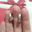 925 Sterling Silver Huggie Round Hoop Earrings Pierced Small Jewelry Lot