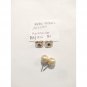Majorica RM B1 Pearl Stud Earrings 925 Sterling Silver Posts Women Girls Gift