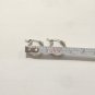 JWK 925 Sterling Silver Huggie Hoop Earrings Small Signed Women Girls Jewelry