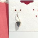 925 Sterling Silver Single Dangle Drop Earrings Triangle Cut Black Onyx Vtg Lot 925 Sterling Silver Single Dangle Drop Earrings Triangle Cut Black Onyx Vtg Lot