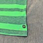 Hawk INC Men's T Shirt Lot 2 Size XL Green Striped Light Red V-neck