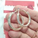 SU 925 Sterling Silver Round Hoop Huggie Earrings Signed Statement Jewelry Lot SU 925 Sterling Silver Round Hoop Huggie Earrings Signed Statement Jewelry Lot