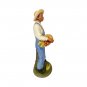 Homco Vintage 1472 Home Interiors Black Man Figurine Farmer Harvest Collection