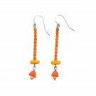 925 Sterling Silver Dangle Drop Earrings Carnelian Pearl Beads Hook Jewelry Lot 925 Sterling Silver Dangle Drop Earrings Carnelian Pearl Beads Hook Jewelry Lot