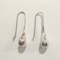 NVC 925 Sterling Silver Dangle Tear Drop Earrings Hook Modernist Signed Lot