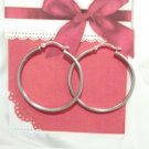 SU 925 Sterling Silver Round Hoop Huggie Earrings Large Classic Bold Signed Lot SU 925 Sterling Silver Round Hoop Huggie Earrings Large Classic Bold Signed Lot
