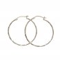 925 Sterling Silver Round Hoop Huggie Earrings Large MC 235 Mexico Signed Lot