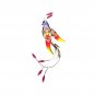 Swarovski Paradise Bird Banamba Brooch Pin Sterling Silver 925 Tanzanite Swan
