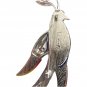 Swarovski Paradise Bird Banamba Brooch Pin Sterling Silver 925 Tanzanite Swan
