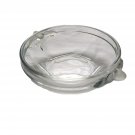 Vintage Clear Glass Bowl Round Serving Decorative