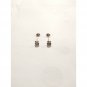 925 Sterling Silver Bears Dainty Stud Earrings Posts