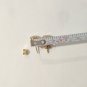 14k Yellow Gold Over Sterling Silver 925 Stud Earrings  CZ Posts Jewelry Lot