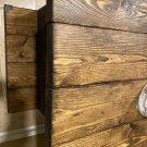 Giant entertainment center with fireplace