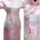 Pink Cute Clubs Mini Chinese Dress / Qipao