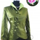 Green Fashion Style Embroiders Chinese Jacket