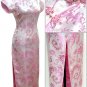 Pink Grace Phenix tail Chinese Dress Evening Gown [CDL-04PK]