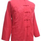 Red  Chinese Dragon Kung-fu Jacket [CMJ-01RD]