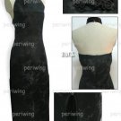  Black Vogue Chinese Dress Backless Gown[CDL-05BK]