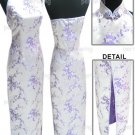 Lavender Vogue Chinese Dress Backless Gown[CDL-05LR]