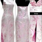  Pink  Vogue Chinese Dress Backless Gown[CDL-05PK]