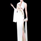 Chinese Tradition Customer Made Embroider Evening Dress [CDC-07]