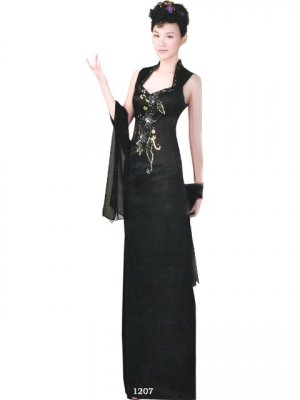 Tradition Customer Made Embroider Chinese Evening Dress [CDC-11]